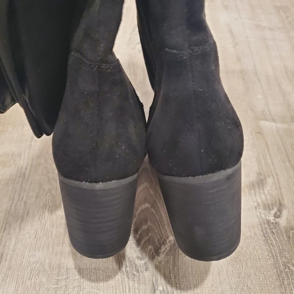 NEW BP Logan Over the Knee Black Boot